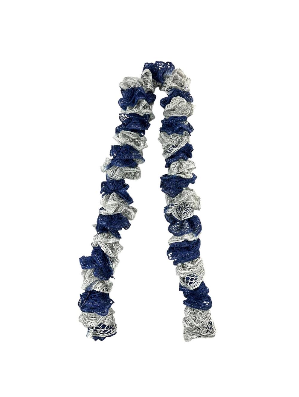 Midnight Mist Ruffle Boa Scarf - Picture 2 of 4